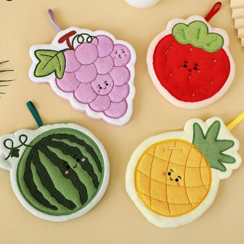Home Bathroom Supplies - Obst Handtuch Küche Saugfähigen Reinigung Tuch