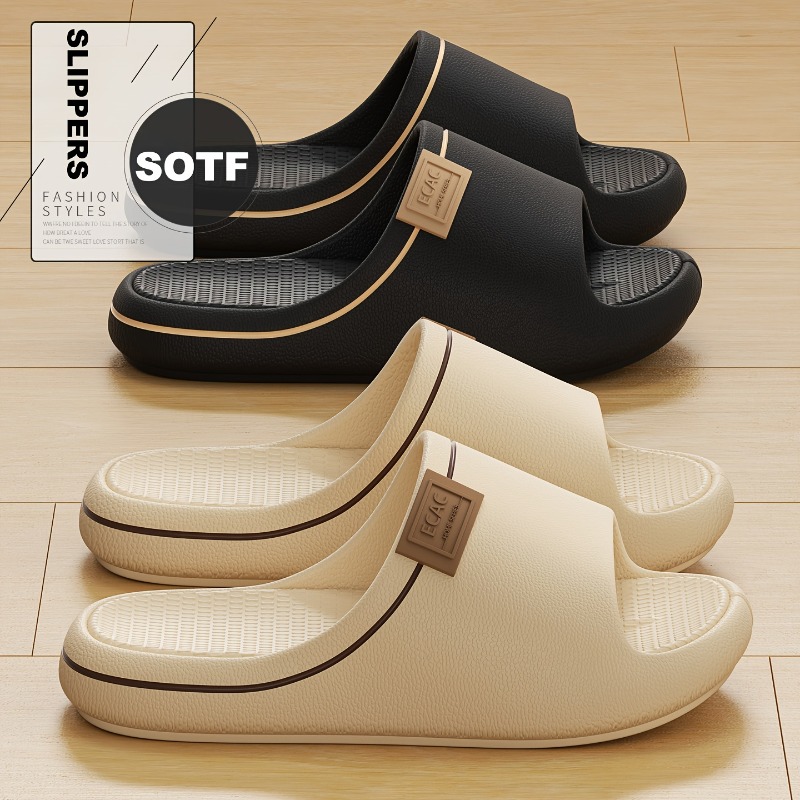 Home Bathroom Trends - Herren- und Damen-Sommer-Mode-EVA-Slipper mit weicher, dicker