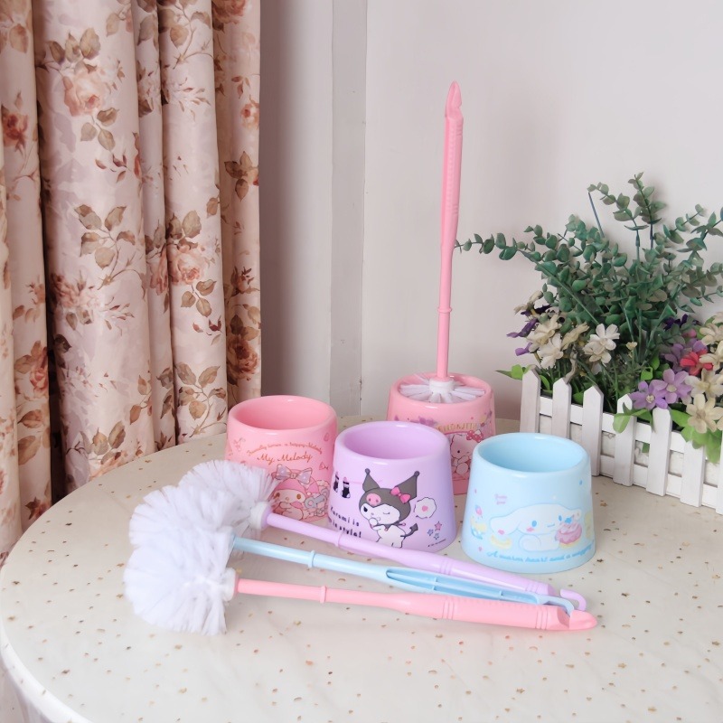 Home Bathroom Cleaning Kit - Hello Kitty Toilettenbürste mit langem Griff