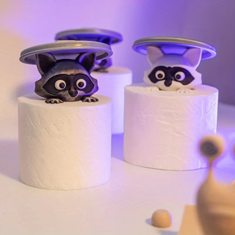 Kreative Cartoon Waschbär Toil – Home Bathroom Ideas Bewertung und Preis