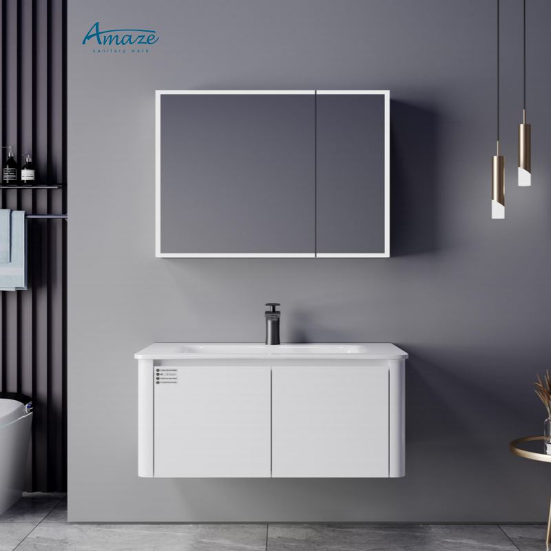 Badezimmerschrank AMAZE Modern – Home Bathroom Vanity Combo Bewertung und Preis