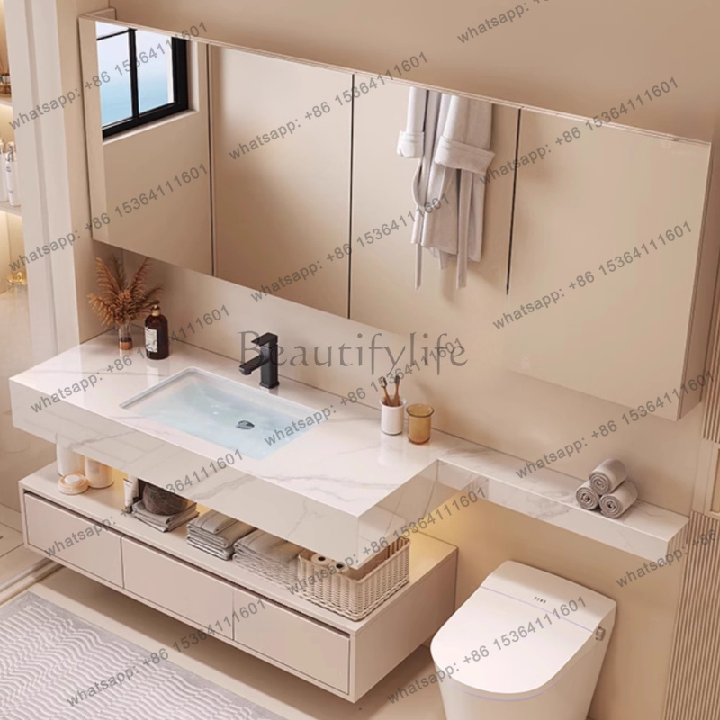 LJYPartitions Toiletten-Badezi – Home Bathroom Vanity Combo Bewertung und Preis