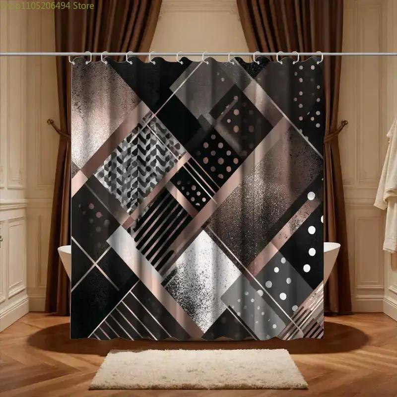 Moderner Geometrischer Abstrak – Home Bathroom Ideas Bewertung und Preis