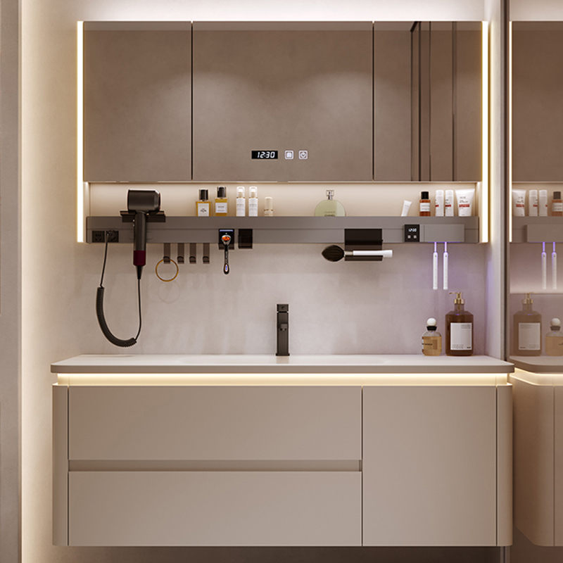Moderne einfache Badezimmersch – Home Bathroom Vanity Combo Bewertung und Preis