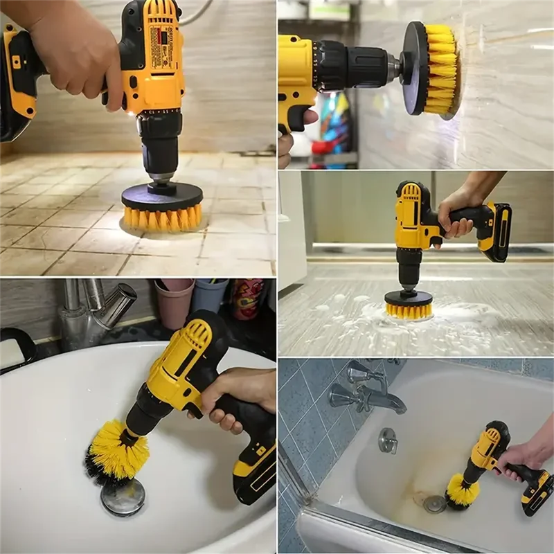 3-teiliges Bohrbürsten-Set, Po – Home Bathroom Cleaner Bewertung und Preis