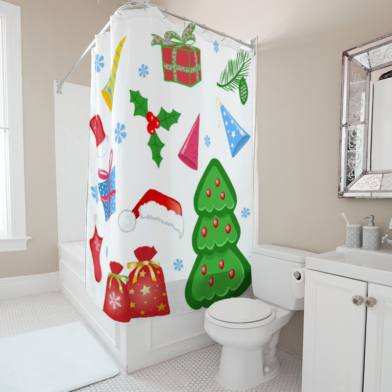 TU Duschvorhang, Weihnachtswal – Home Bathroom Ideas Bewertung und Preis