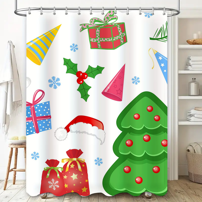 TU Duschvorhang, Weihnachtswal – Home Bathroom Ideas Bewertung und Preis