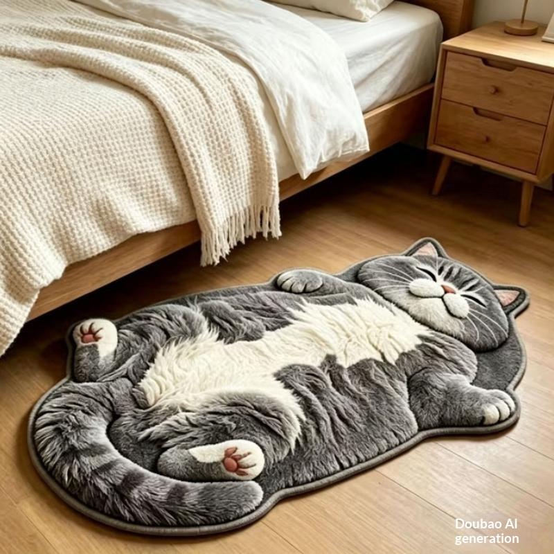 1 Stück Niedlicher Katzenförmi – Jet Home Bathroom Mats Bewertung und Preis