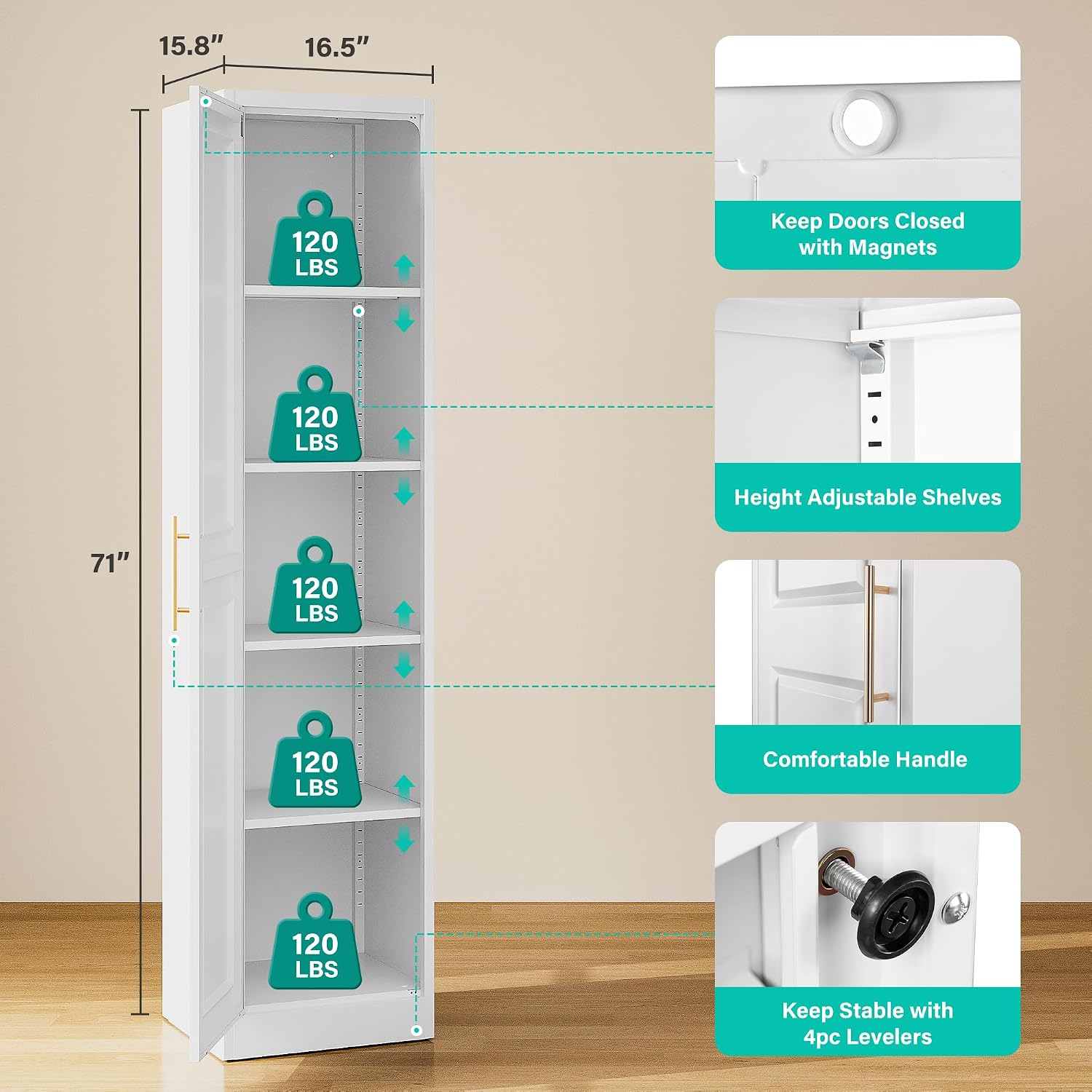 Hoher, schmaler Aufbewahrungss – Home Bathroom Furniture Bewertung und Preis