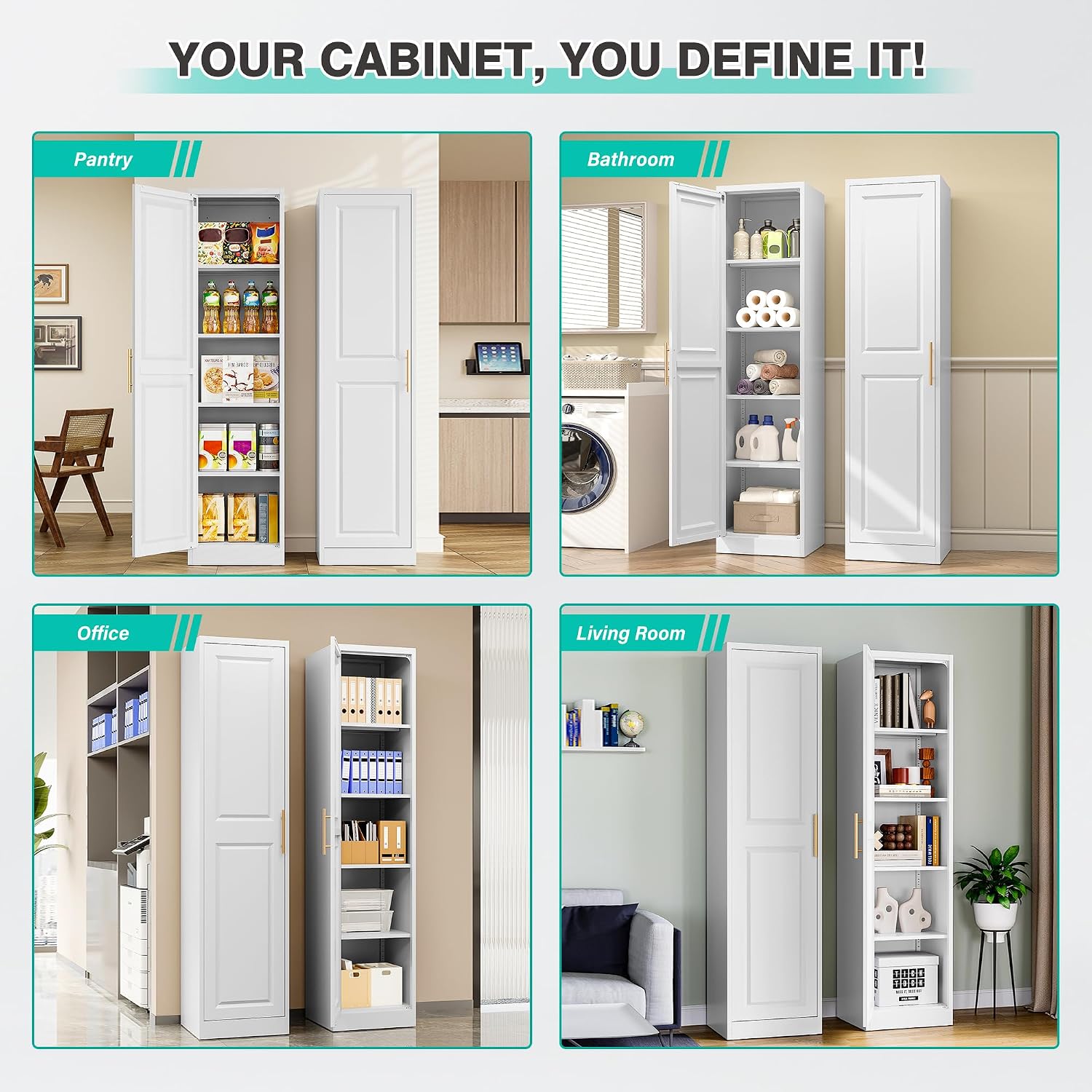 Hoher, schmaler Aufbewahrungss – Home Bathroom Furniture Bewertung und Preis