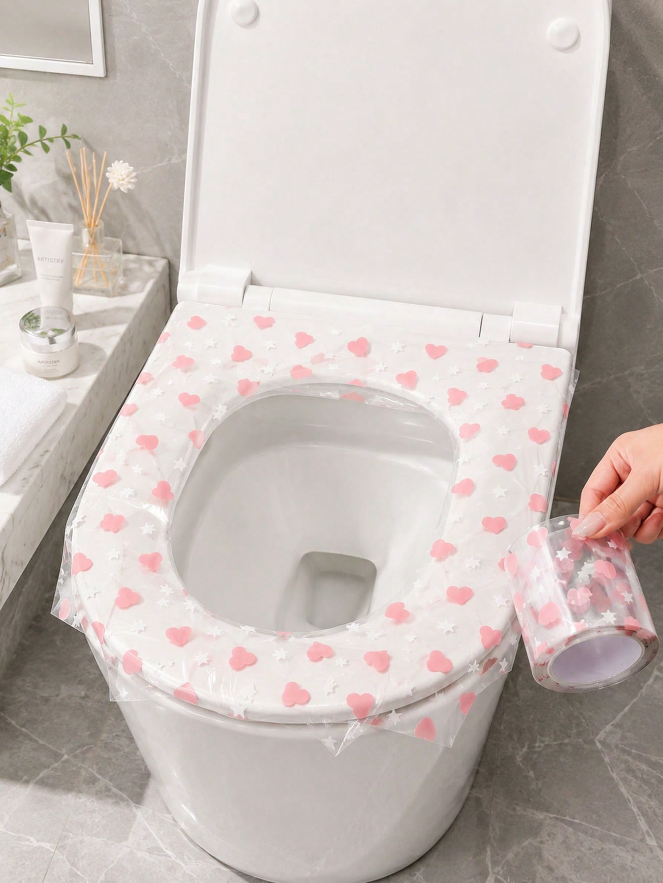 133 Stück/Rolle Einweg-Toilett – Home Bathroom Supplies Bewertung und Preis