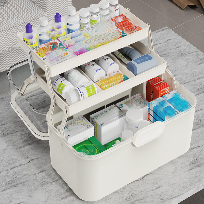 Große Medikamentenaufbewahrung – Home Bathroom Supplies Bewertung und Preis