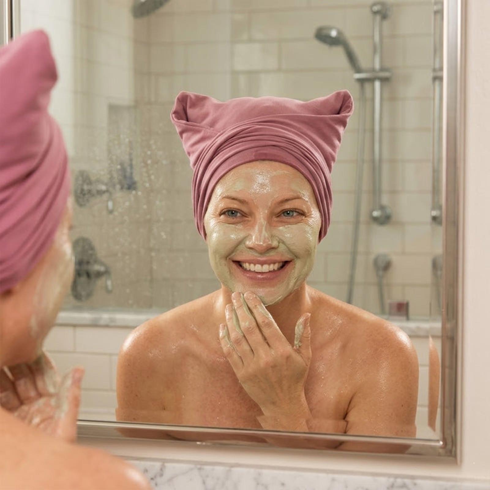Weiches, saugfähiges Haarturba – Home Bathroom Towels Bewertung und Preis